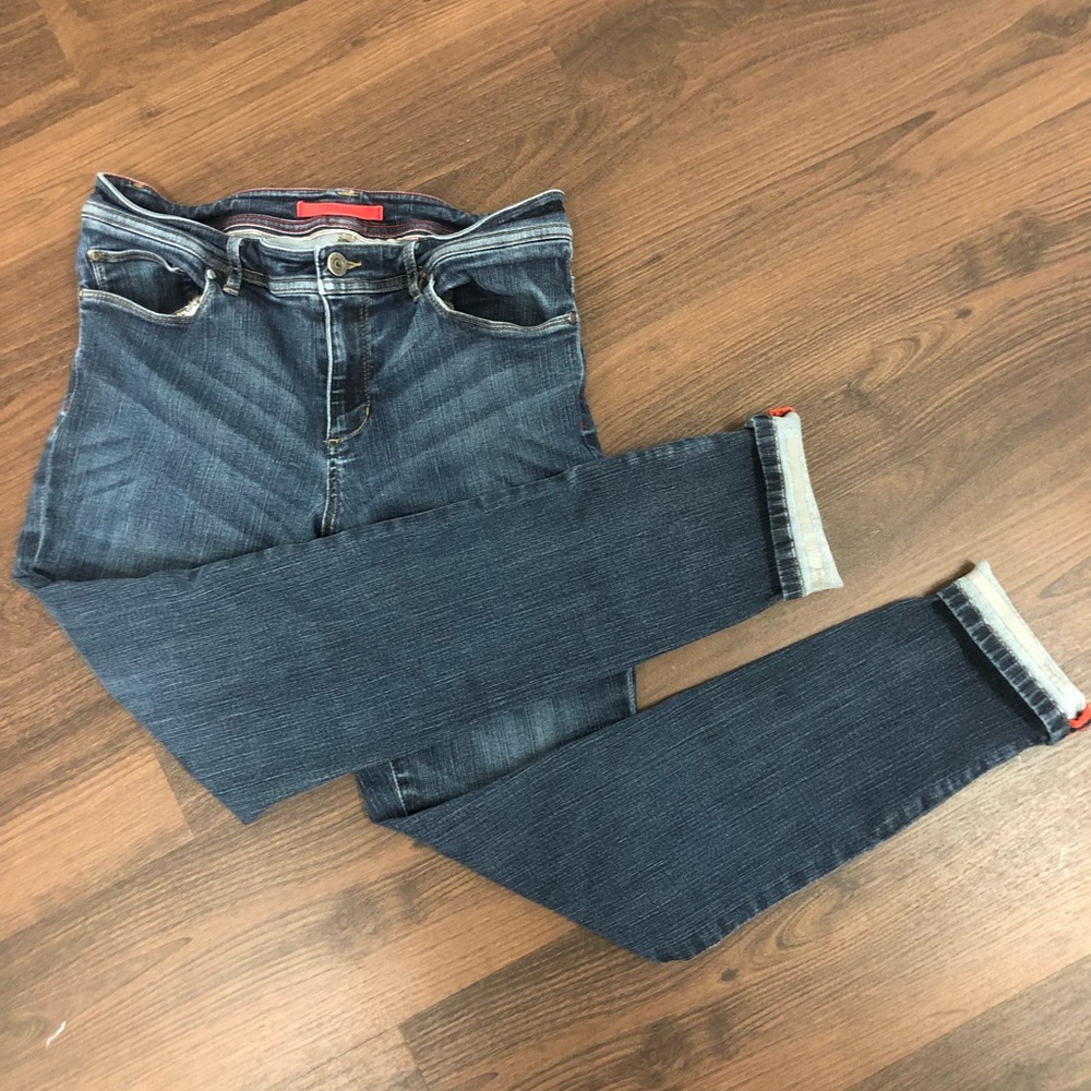 LL Bean performance stretch skinny jeans